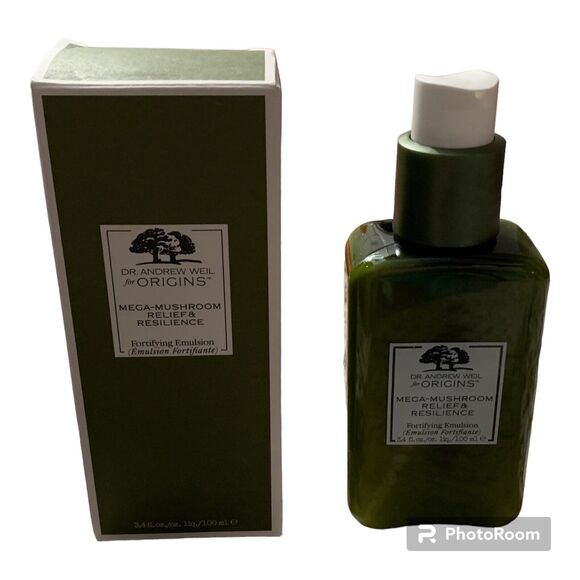 Origins weil Mega Mushroom Relief & Resilience Fortifying Emulsion 3.4 oz./100 m - Picture 4 of 6